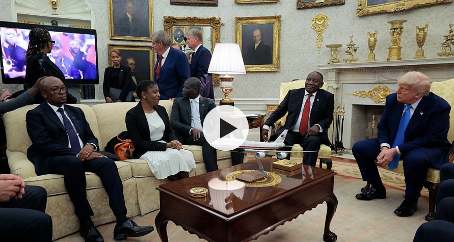 How Trump-Ramaphosa confrontation went down in South Africa