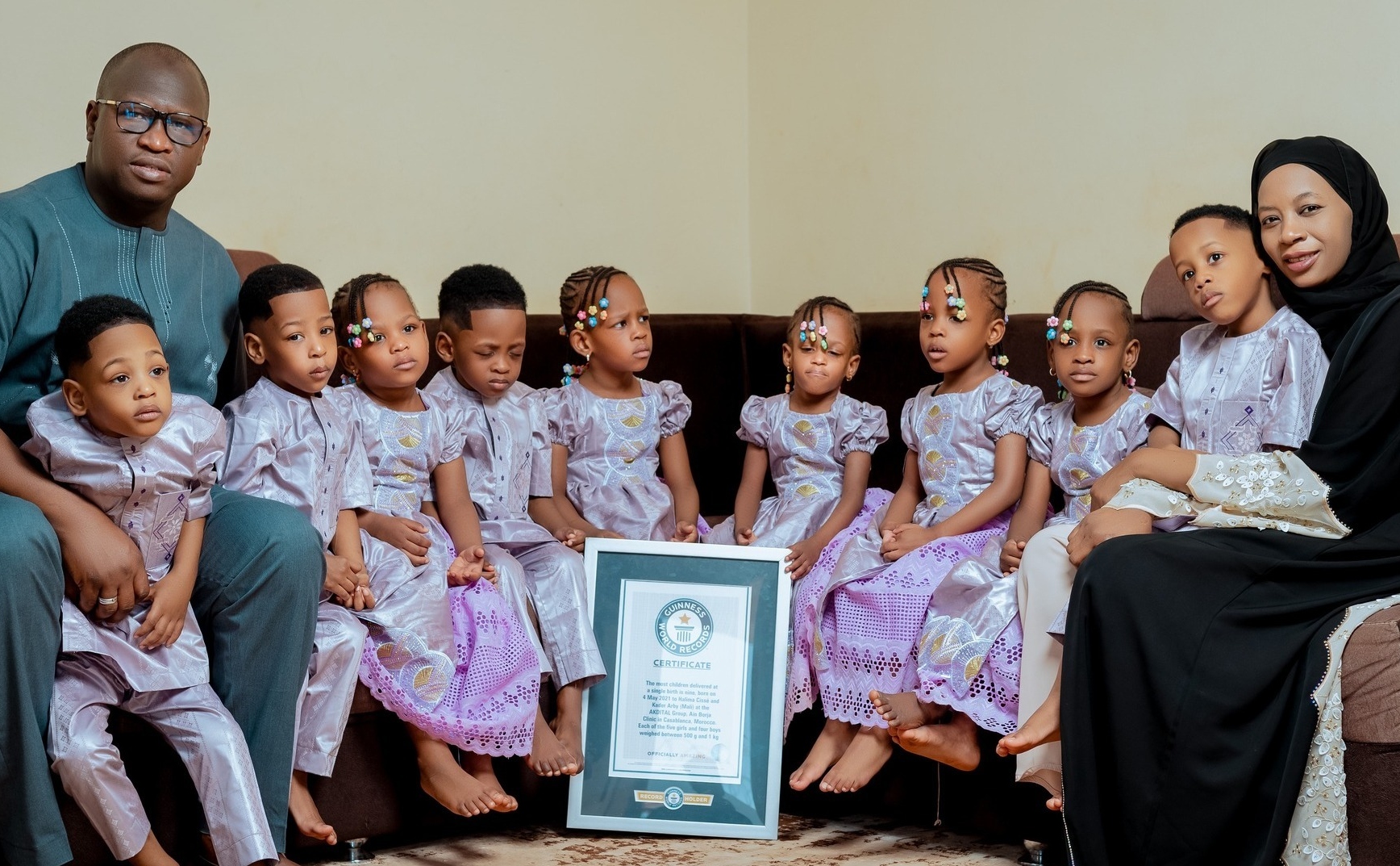 Record Nonuplets Reach Milestone