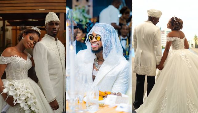 Diamond Break the Rules at Juma Jux’s Wedding despite Warning