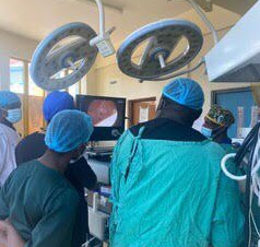 Milestone as MTRH performs first Laparoscopic Surgery to a 4-year old