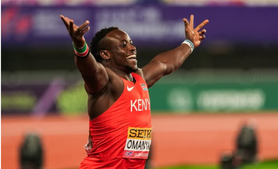 Ferdinand Omanyala/ FILE