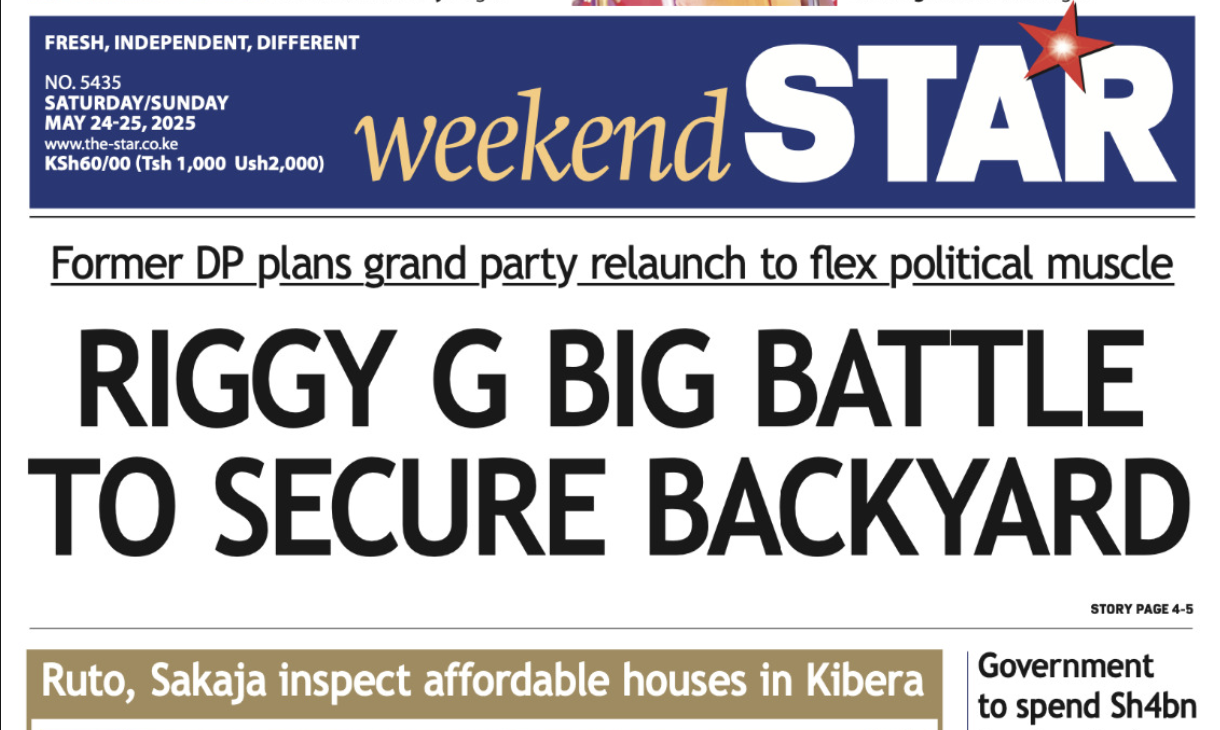 News Brief: Riggy G big battle to secure backyard
