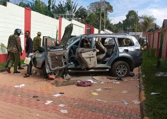 Vehicles damaged as EACC raid Natembeya home turns chaotic