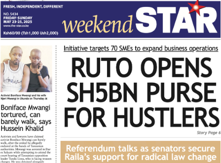 News Brief: Ruto opens Sh5bn purse for Hustlers