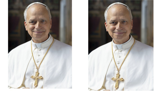 Vatican Finally Unveils Official Portrait of Pope Leo XIV