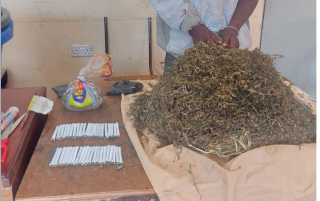 Man nabbed with 43 rolls of bhang in Kiambu crackdown