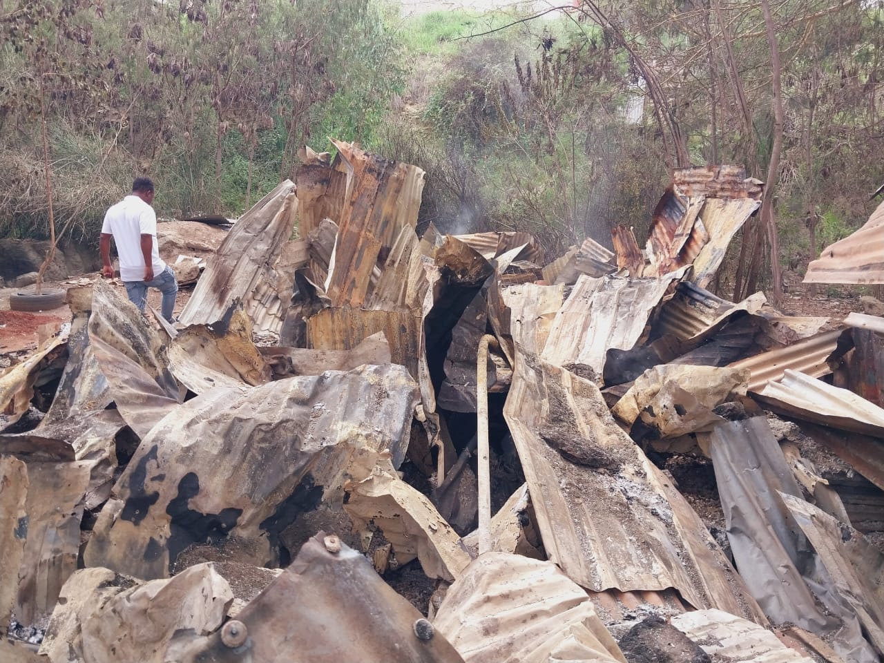 I want justice, man says after losing property worth Sh400, 000