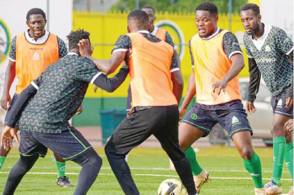 Gor Mahia players during a training session /HANDOUT