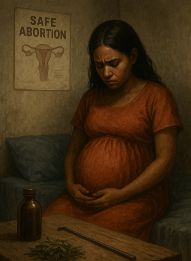 Crude methods women use to end pregnancies