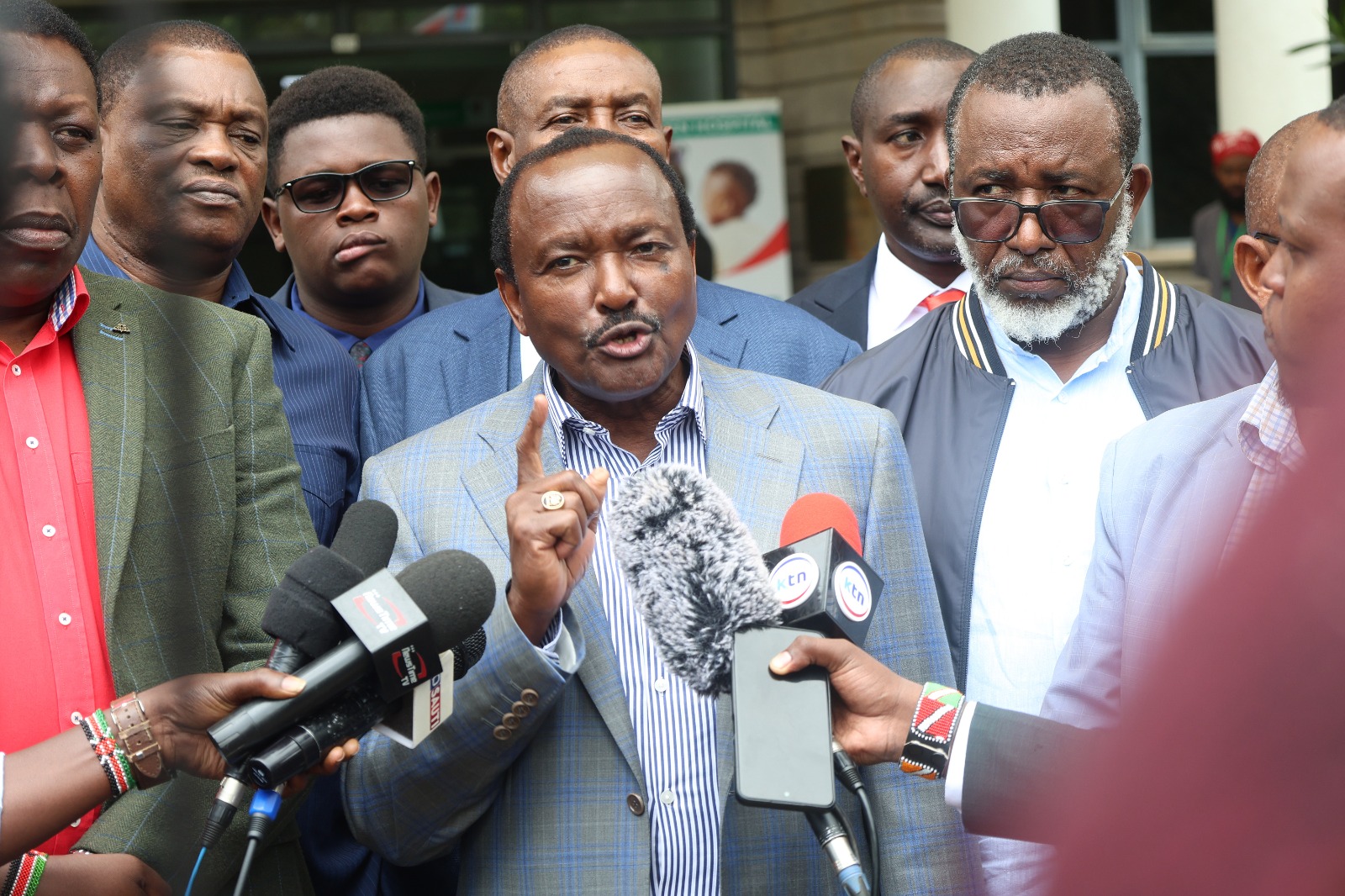 Kalonzo slams police claim that Koimburi staged his abduction