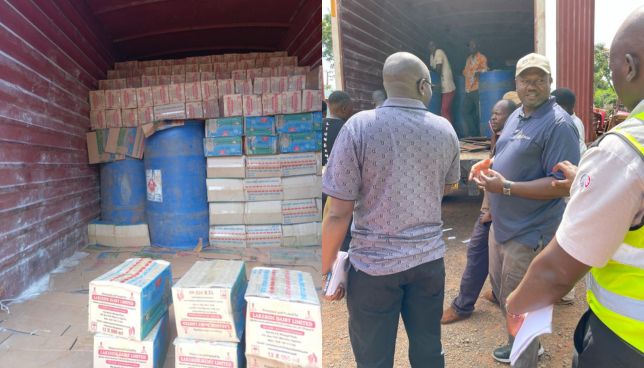 Massive Ethanol Seized in Webuye in Joint Operation by NACADA, Police & KRA