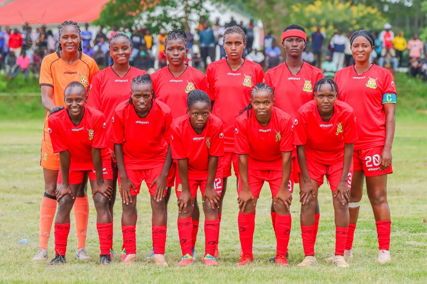 Kenya police bullets pose dueing a previus KWPL clash