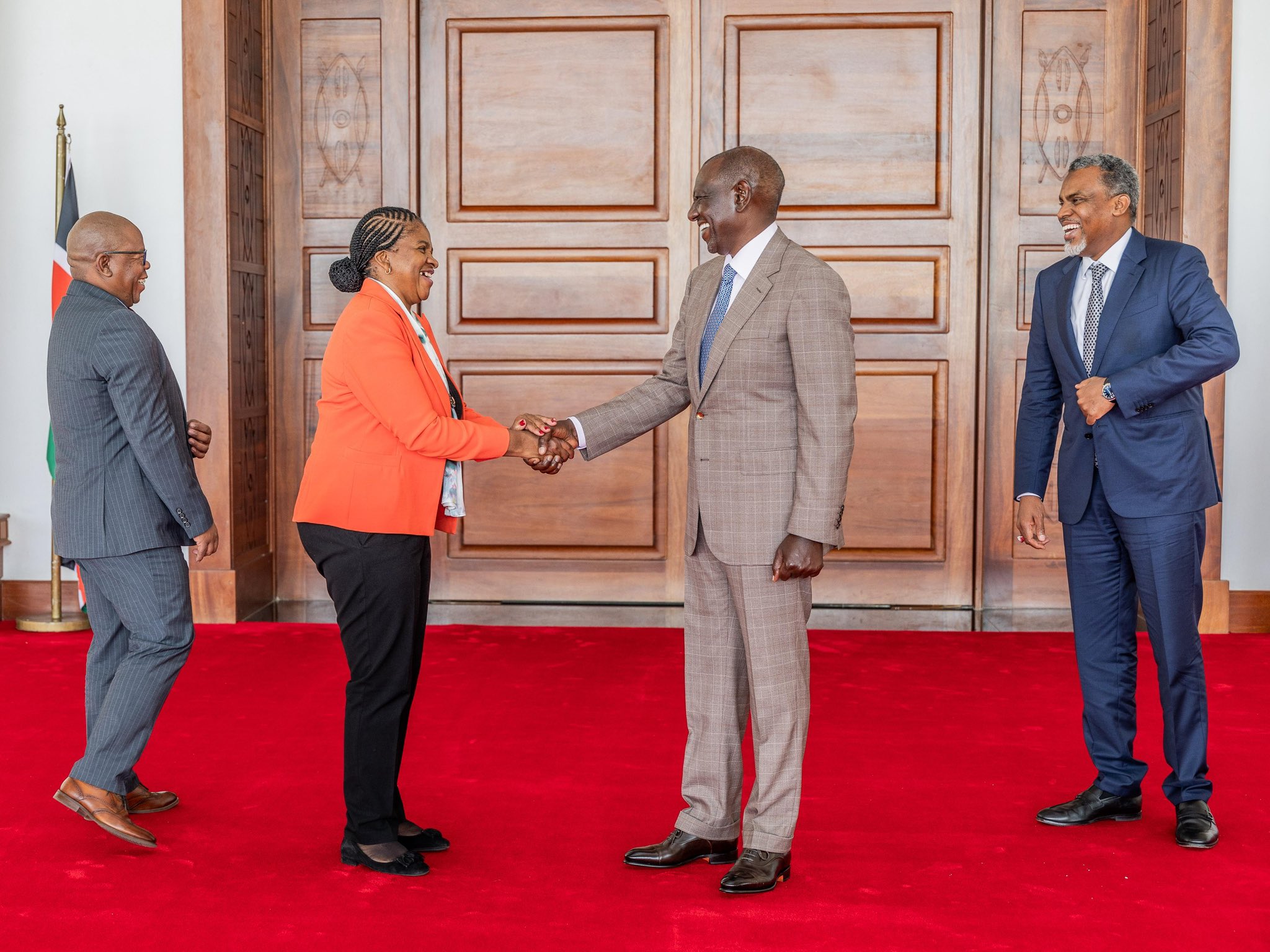 [PHOTOS] Ruto meets South Africa's Director-General of State Security Agency