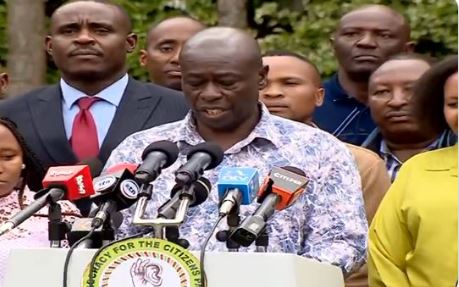 Gachagua to Murkomen: Stop hypocrisy on violence