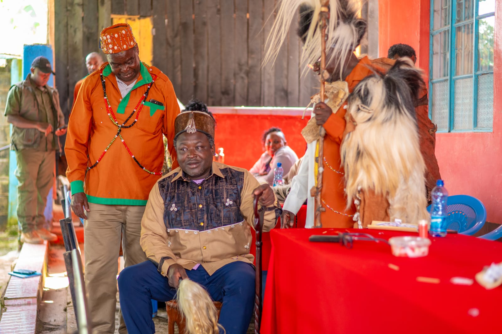 Philanthropist Odede crowned Kikuyu elder for his service