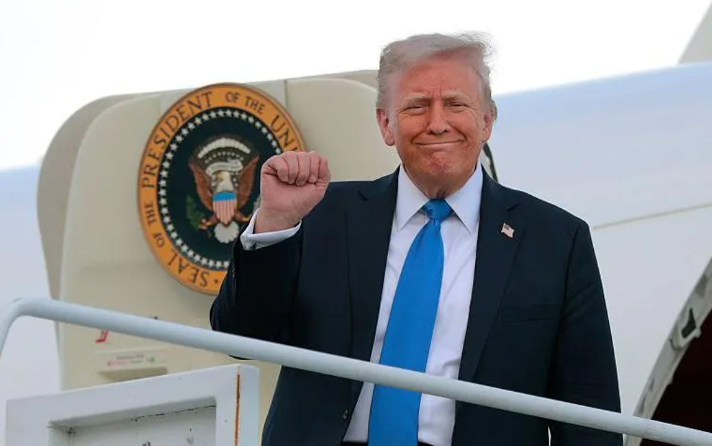 Trump says he is not considering running for third term