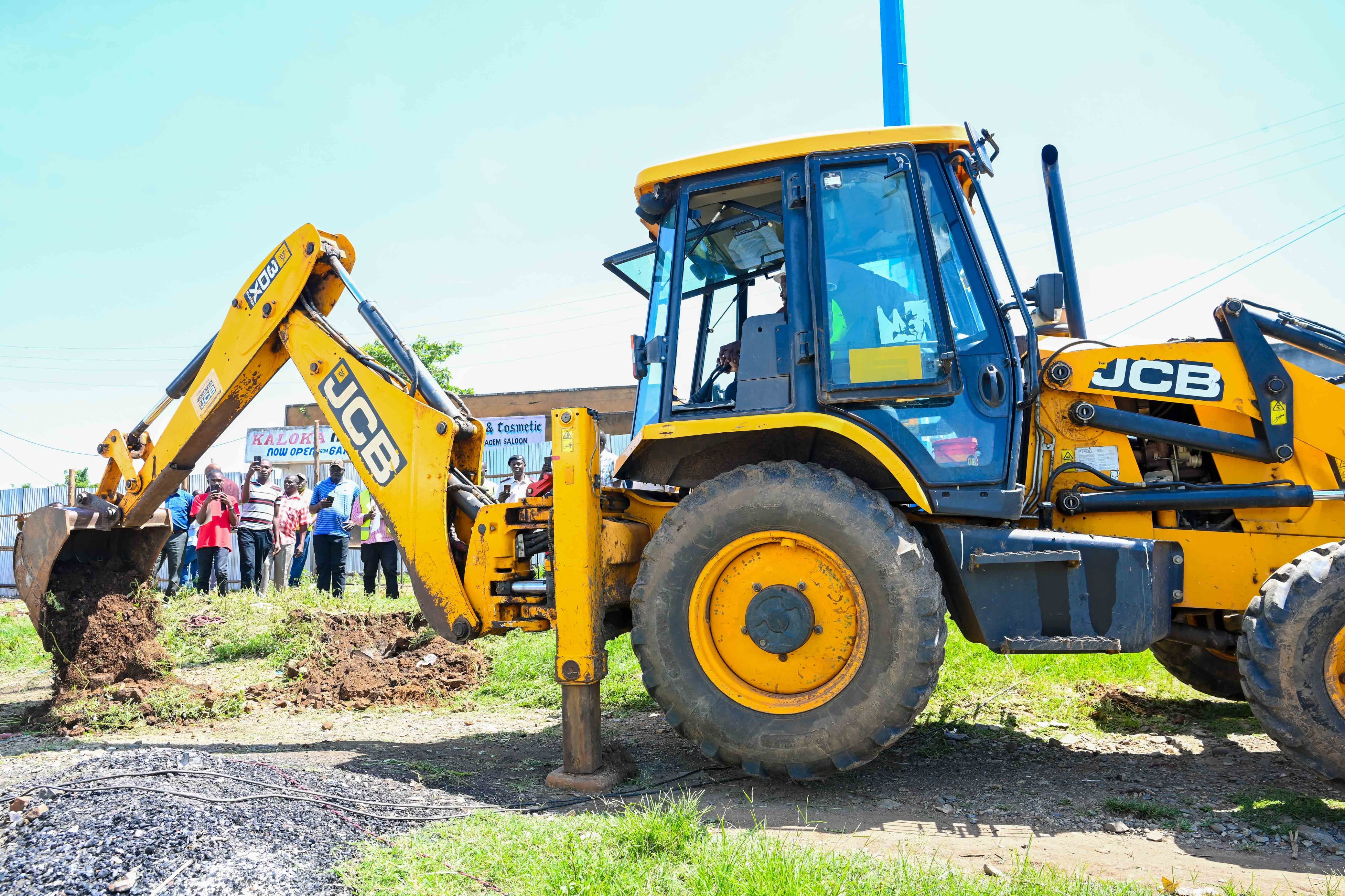 New dawn for Kisumu traders as construction of modern Kaloka market begins