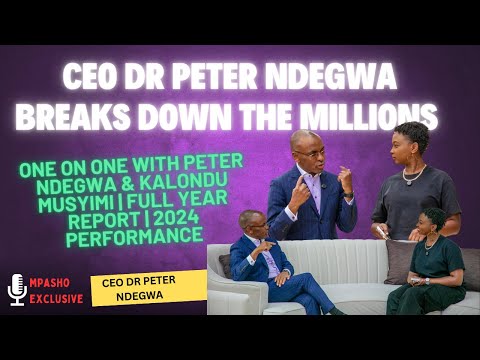 One On One with Safaricom CEO Dr Peter Ndegwa & Kalondu Musyimi | Full Year Report |2024 Performance