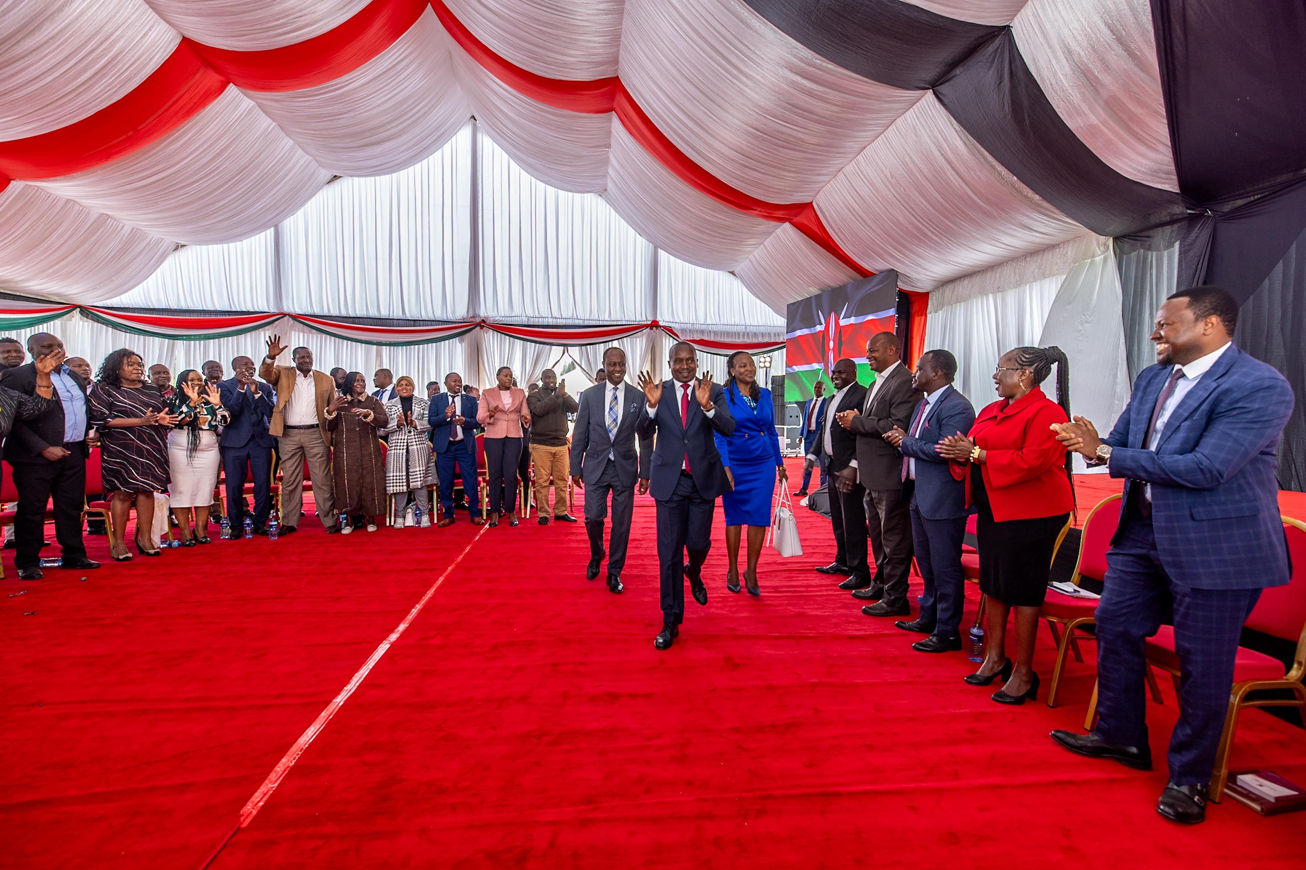 [PHOTOS] Kindiki hosts Ukambani MCAs at his Karen residence