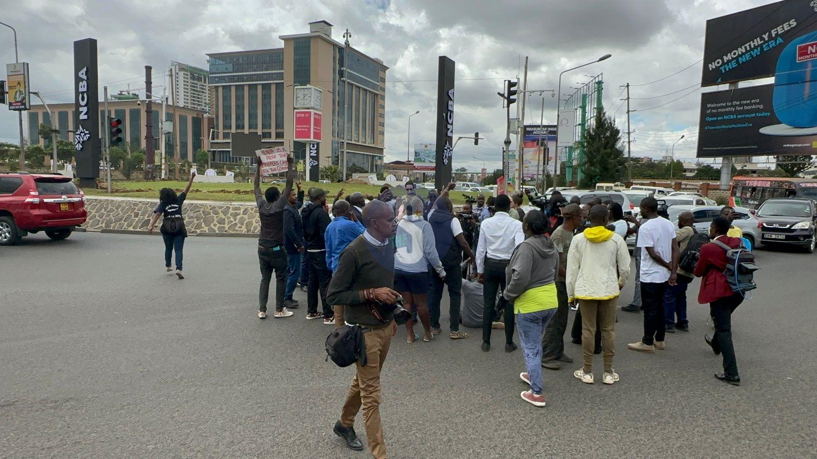 Group blocks city mortuary roundabout over Ojwang's death