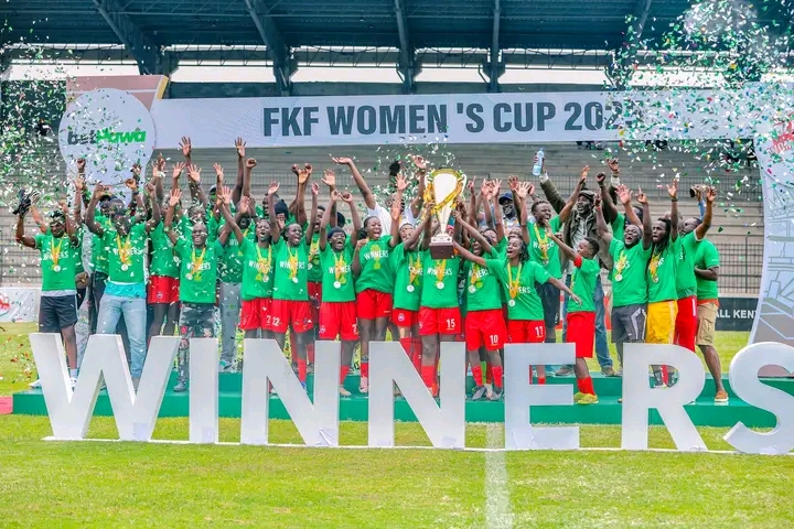 Kibera Soccer Women Washinda Kombe la FKF