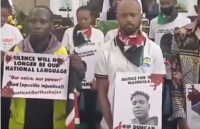 Gen Zs hold prayers in Mombasa ahead of protests