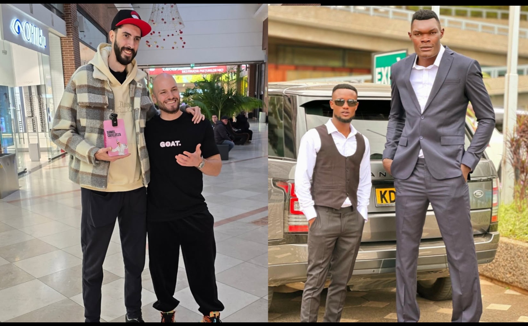 Bradley Mtall's Funny Showdown with Romania's Tallest Man