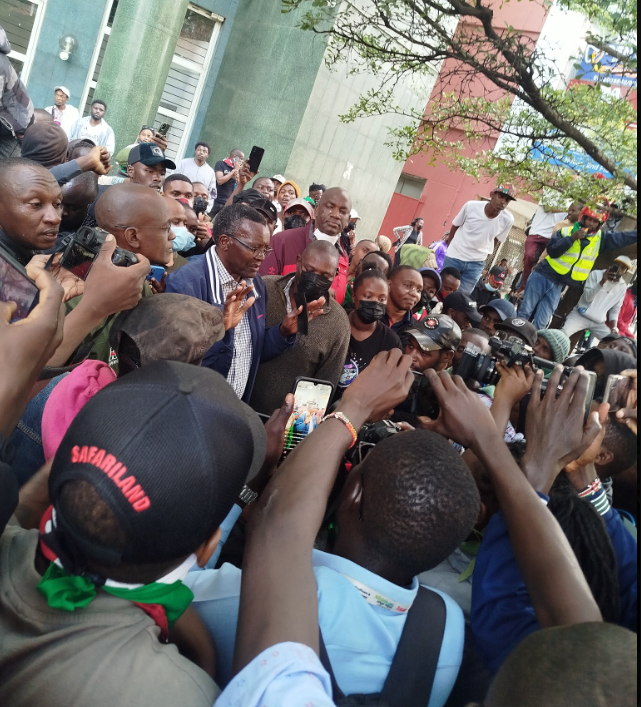 Maraga joins Gen Z protesters in Nairobi demos
