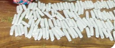 Police arrest woman, recover 154 rolls of bhang