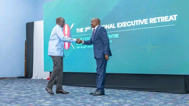 Ruto Ampongeza Kindiki, Asema Anafanya Kazi Bora Kuliko Gachagua