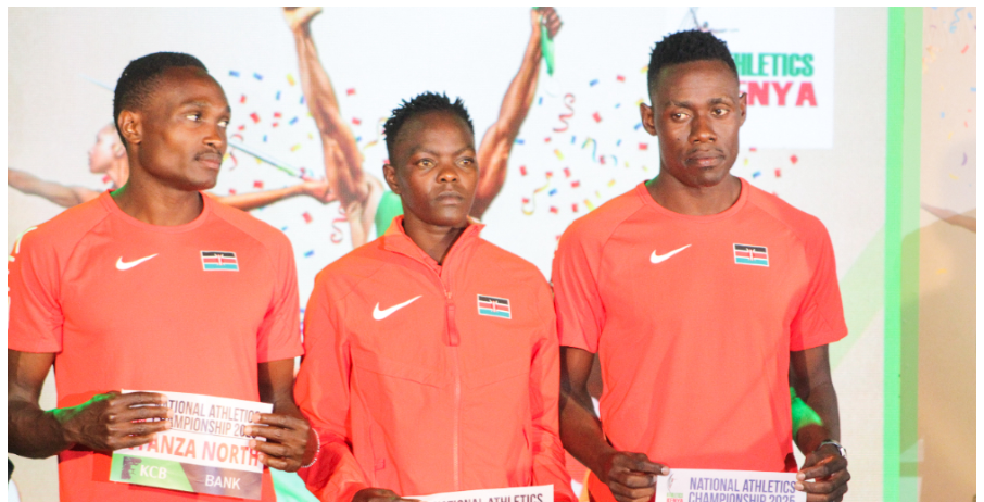 Boniface Mweresa (L), Mary Moraa and Wiseman Were/ TEDDY MULEI