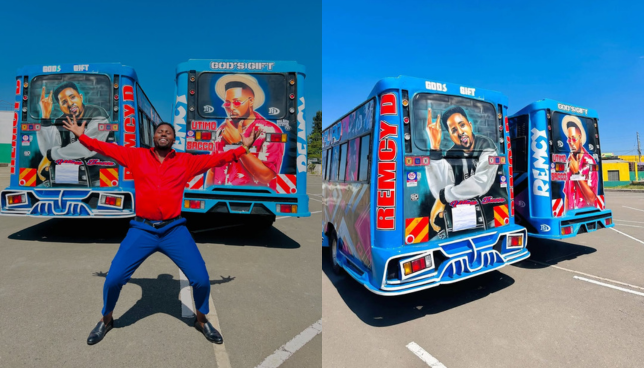 Remcy Don Shuts Down Critics as He Produces Proof that He Owns 2 Buses