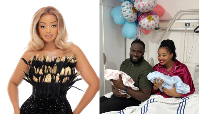Ugandan Socialite Anita Fabiola & Hubby Welcome Twins (Photos)