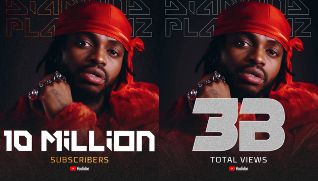 Diamond Platnumz Honored by YouTube After Surpassing 10M Subscribers