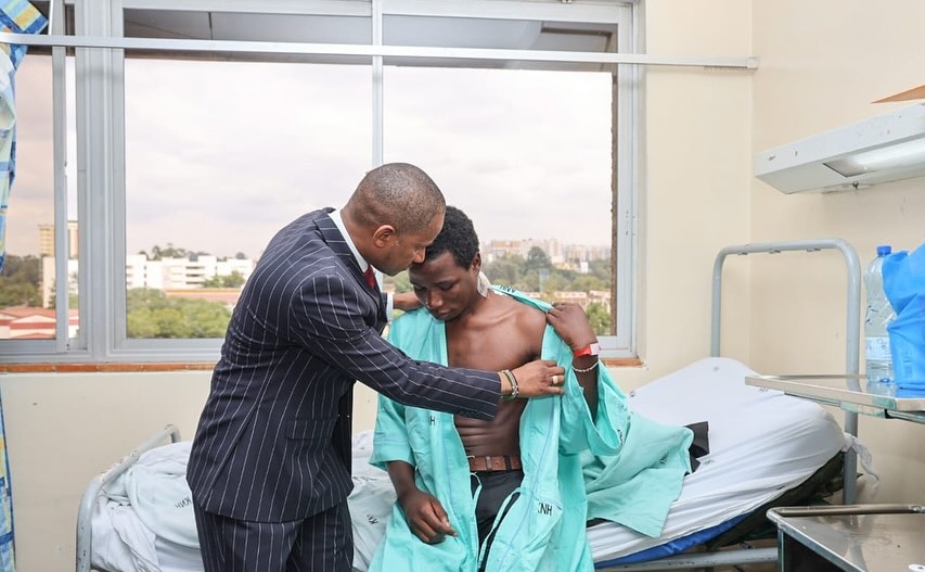 Philip Oketch Speaks Against Police Brutality after Discharge