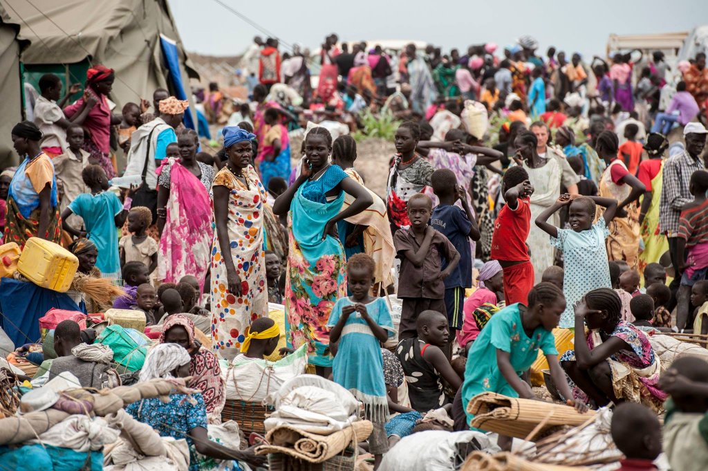 What happens when aid is cut to a large refugee camp?