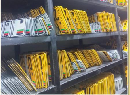What are Kenya's digital number plates?