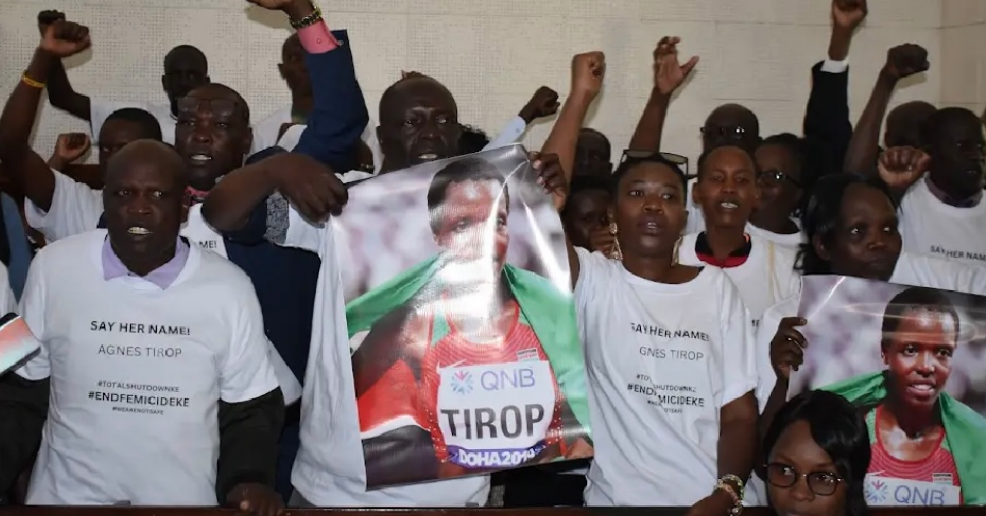 Court drama as Agnes Tirop family protests delayed murder hearing