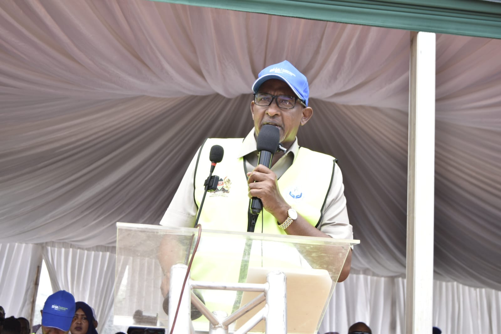 CS Duale defends UHC, urges Garissa residents to enrol