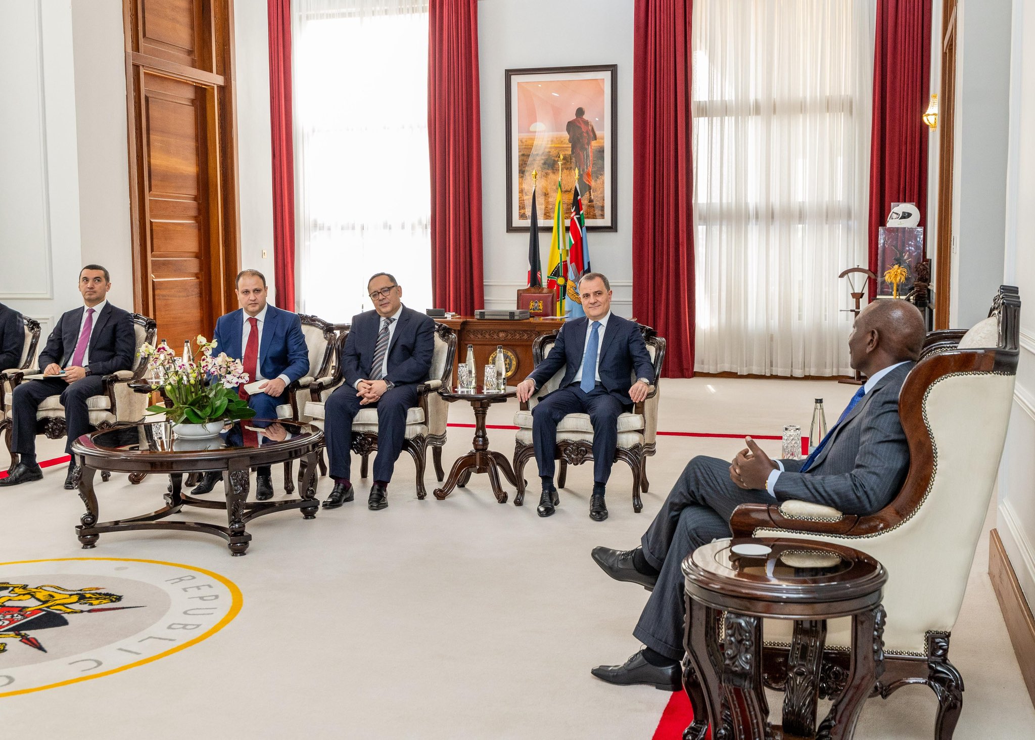 [PHOTOS] Ruto meets Azerbaijan Foreign minister