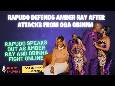 Kennedy Rapudo Comes The Rescue of His Wife Amber Ray as Beef with Oga Obinna Gets Ugly