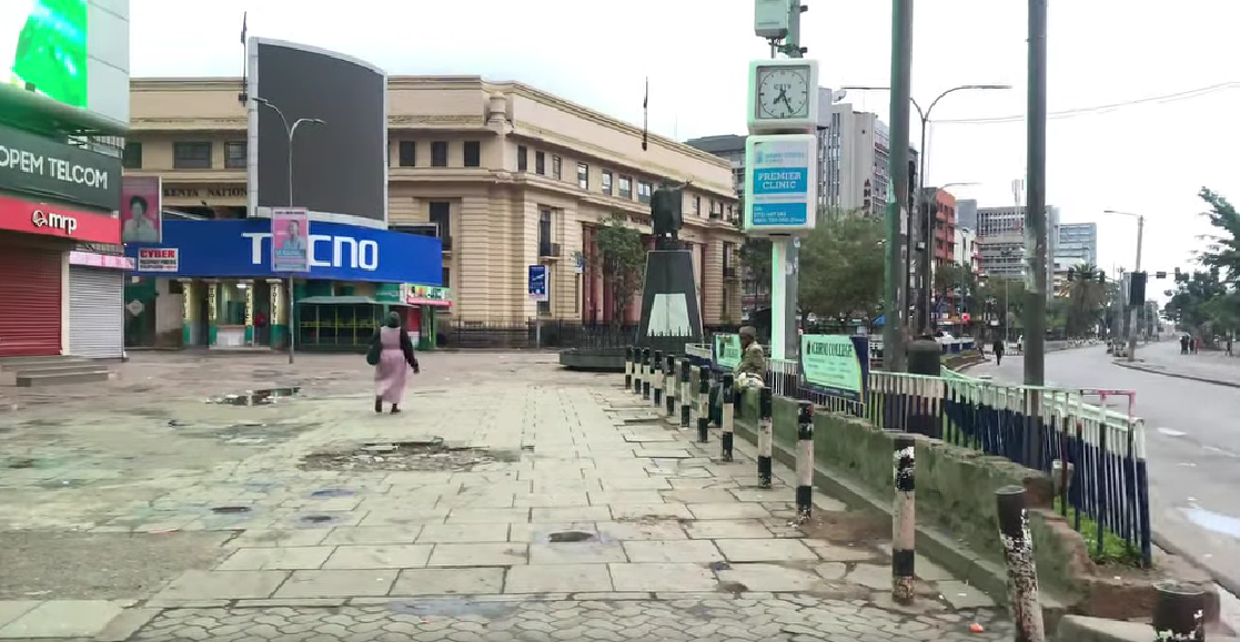 Minimal activity as CBD shops remain closed