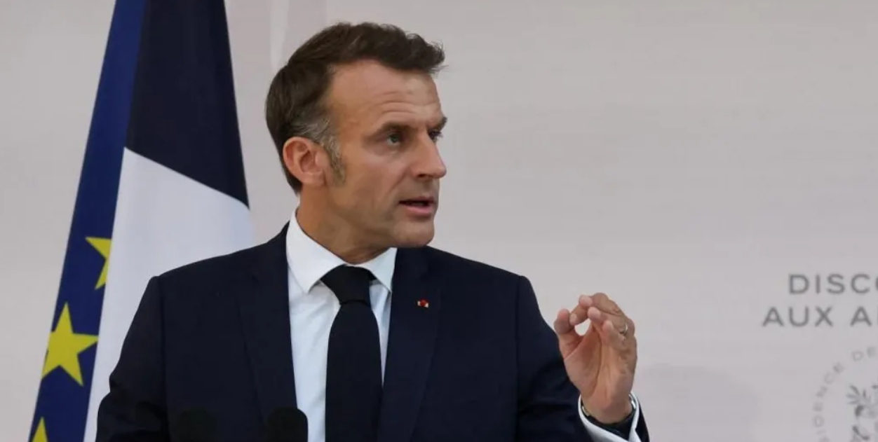 Europe's freedom faces greatest threat since WW2, Macron says