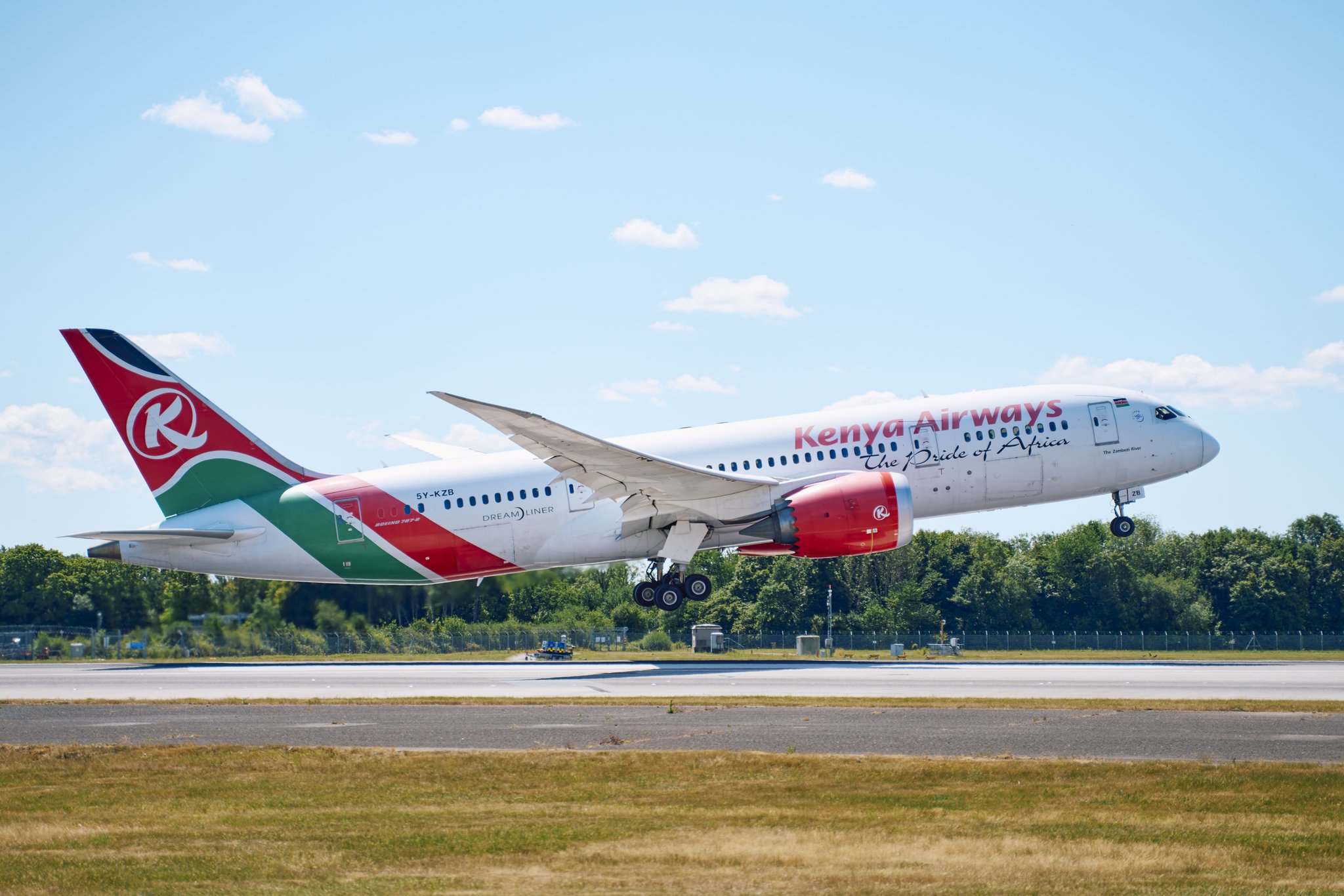 Grounded no more: Kenya Airways Dreamliner back in the skies