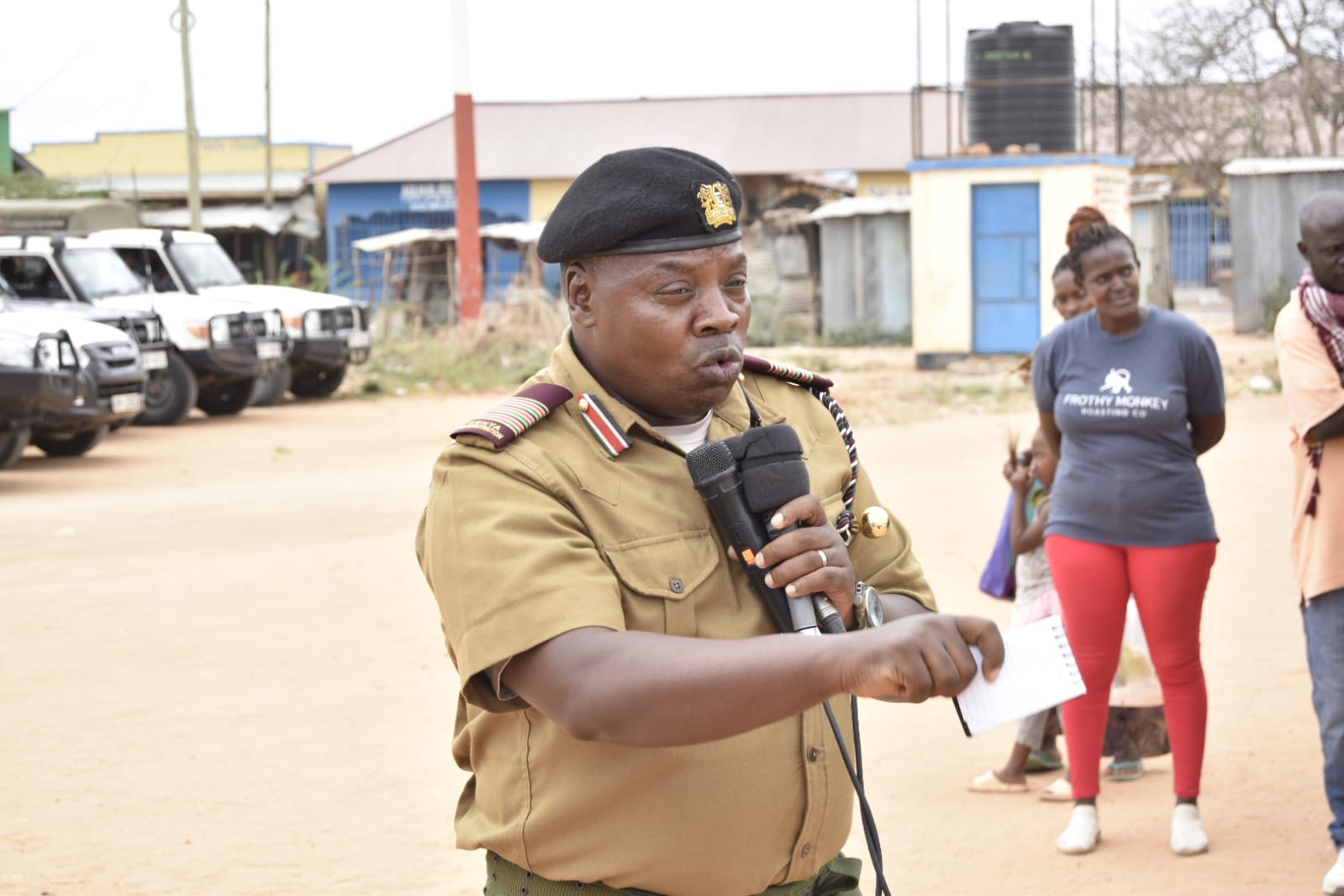 Security team crafts measures to address raising crime in Madogo.