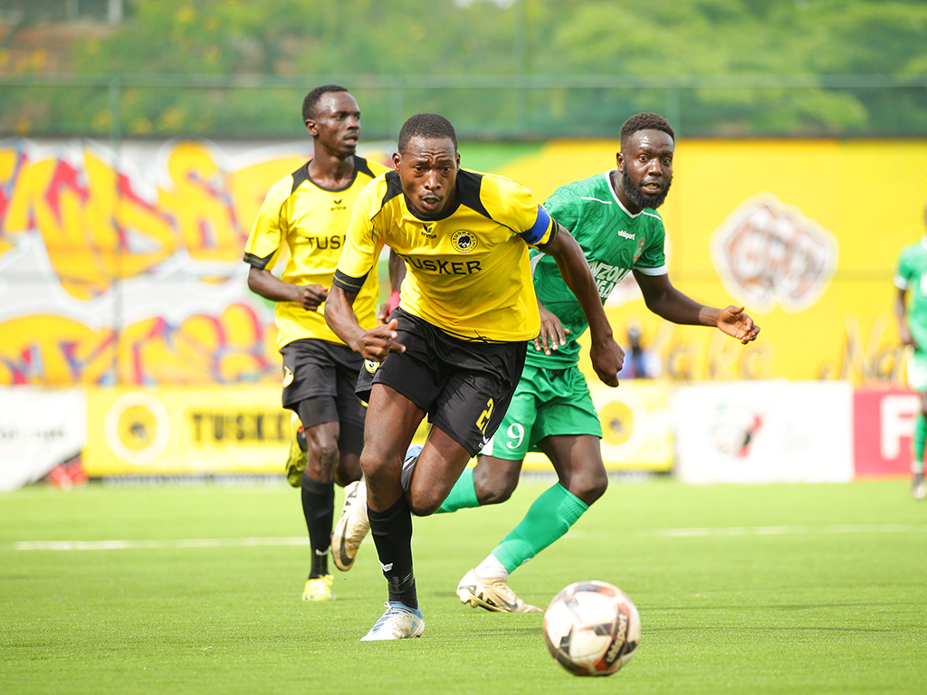 Tusker FC skipper Charles Momanyi