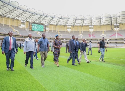 Mvurya hands over Kasarani to CHAN Local Organising Committee