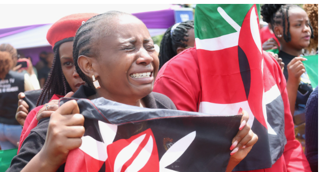 [PHOTOS] Tears, tributes as Boniface Kariuki laid to rest