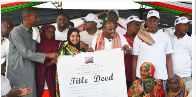 From squatters to landowners: Wayu-Dabba marks historic land victory