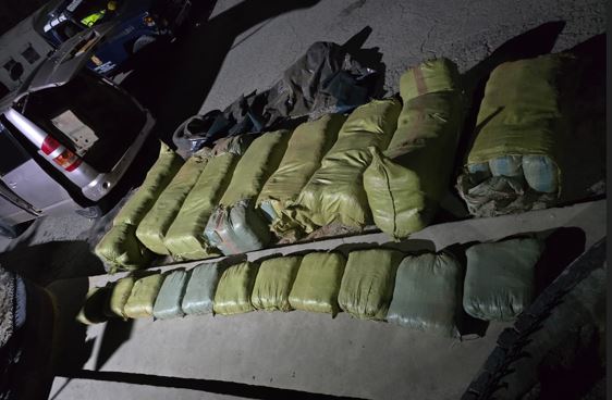 Two arrested as police recover 450kgs of bhang